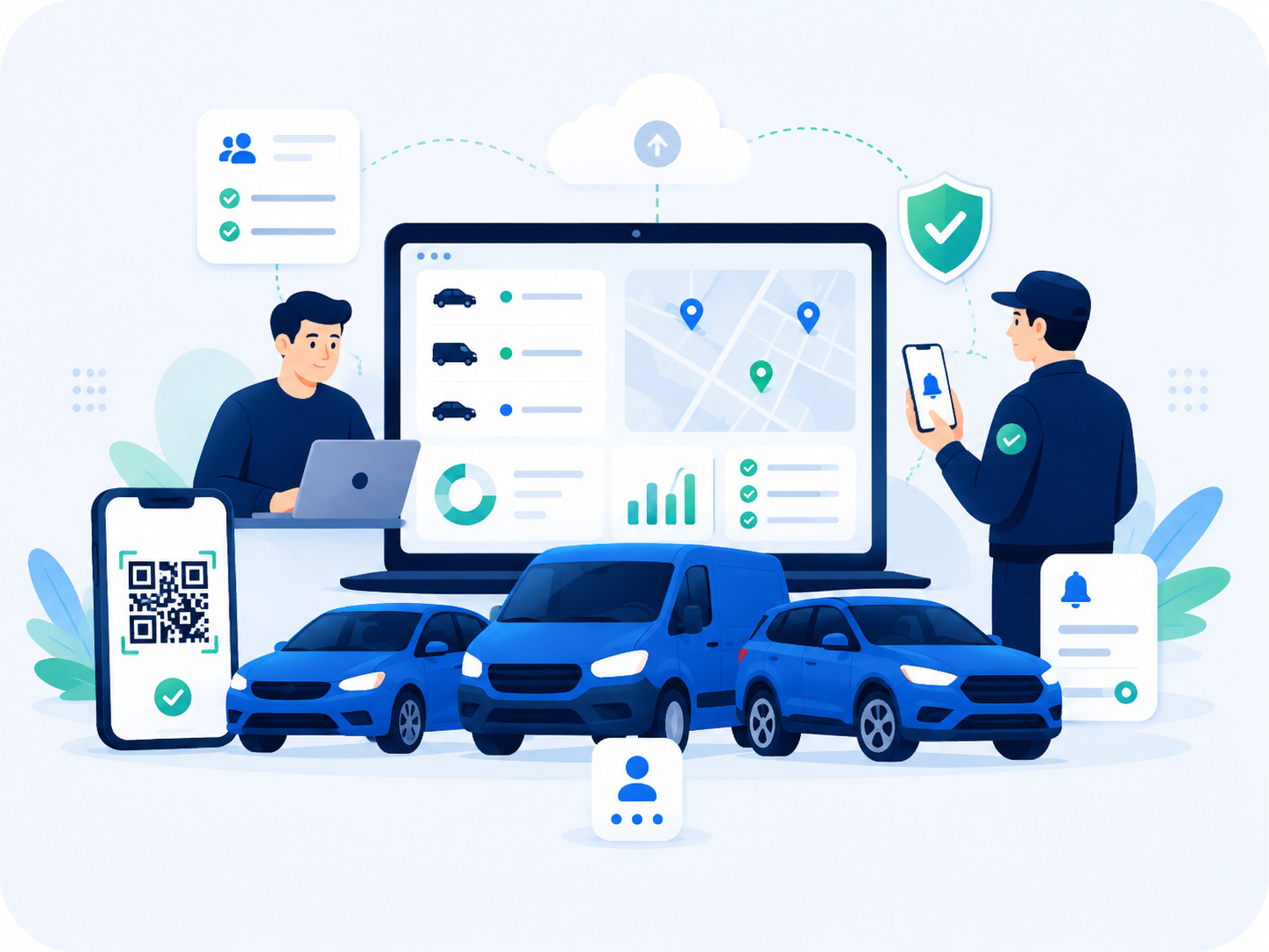 Gestión visual de vehículos y flotas con AutoDoc 360